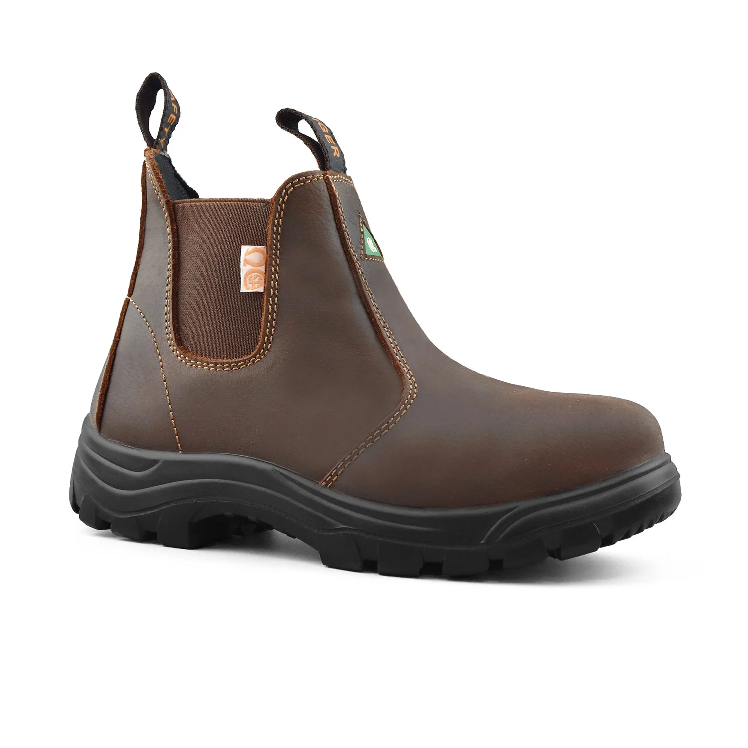 Tiger Women s Safety Boots Steel Toe CSA Lightweight Slip On Leather Work Boots 925 Tiger Safety